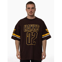 Hawthorn Hawks AFL Adults EST Varisty Tee | BROWN