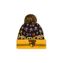 Hawthorn Hawks AFL Adult Ugly Beanie OSFM | BROWN