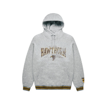 Hawthorn Hawks AFL Adults Contrast Ribbed Hoody