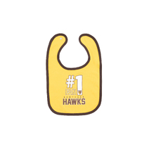 Hawthorn Hawks AFL Baby 2 Pack Bib