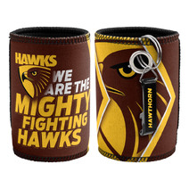 Hawthorn Hawks Can Cooler + Bottle Opener Pack