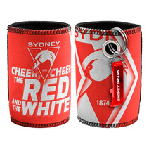 Sydney Swans Can Cooler + Bottle Opener Pack