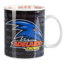 Adelaide Crows AFL 11oz Team Song Mug