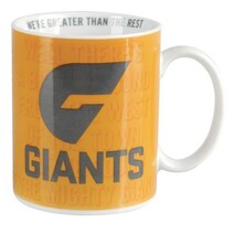 GWS Giants 11oz Team Song Mug