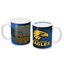 West Coast Eagles 11oz Team Song Mug