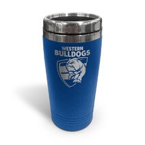 AFL S/Steel Travel Mug Western Bulldogs