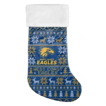 West Coast Eagles AFL Jumbo XMAS Stocking