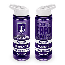 Fremantle Dockers AFL Tritan Bottle & Wrist Bands