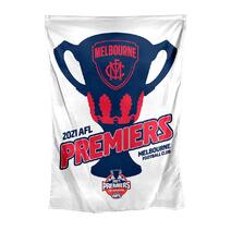 Melbourne Demons 2021 Premiers P1 Wall Flag  | White 100 x 70cm