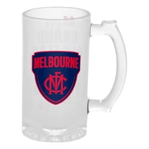 Melbourne Demons AFL Frosted Stein 500ml