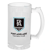 Port Adelaide Power AFL Frosted Stein 500ml