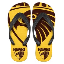 Hawthorn Hawks AFL Beach Thongs