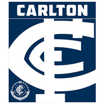 AFL Polar Fleece Rug Carlton Blues