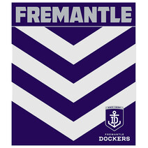 AFL Polar Fleece Rug Fremantle Dockers