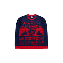 Melbourne Demons AFL Mens Winter Knitted Sweater