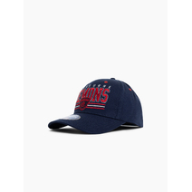 Melbourne Demons AFL Youth Wordmark Low Pro Cap | Navy