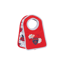 Melbourne Demons AFL Baby 2 Bib Pack | White/ Grey