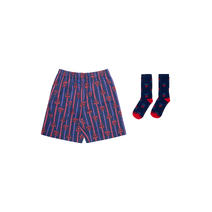 Melbourne Demons AFL Mens Boxer Shorts & Sock Gift Set