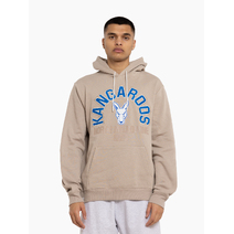 North Melbourne Kangaroos AFL Mens Hunter Hood | Sand