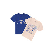 North Melbourne Kangaroos AFL Kids Twin Pack Graphic Tee