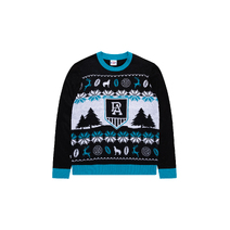 Port Adelaide Power AFL Mens Winter Knitted Sweater