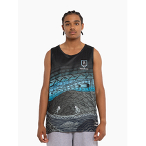 Port Adelaide Power AFL Mens Indigenous Training Singlet