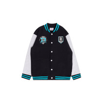 Port Adelaide Power AFL Youth Varsity Fleece | GREY MARLE