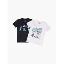 Port Adelaide Power AFL Kids Twin Pack Graphic Tee