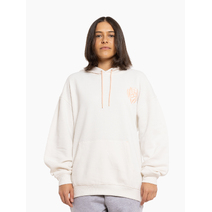 Richmond Tigers AFL Womens Puff Hood | Vintage White