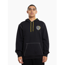 Richmond Tigers AFL Mens Shadow Hood | Faded Black