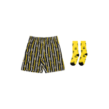 Richmond Tigers AFL Mens Boxer Shorts & Sock Gift Set