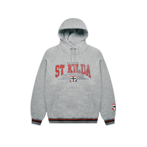 St Kilda Saints AFL Adults Contrast Ribbed Hoody