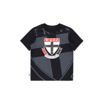 St Kilda Saints AFL Youth Oversize Crop Logo Tee