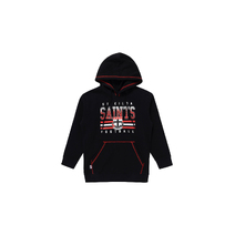 St Kilda Saints AFL Kids Sketch Hood | Black