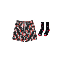 St Kilda Saints AFL Mens Boxer Shorts & Sock Gift Set