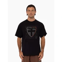 St Kilda Saints AFL Mens 2 Toned Logo Tee