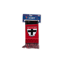 St Kilda Saints AFL Adult Ugly Scarf | BLACK