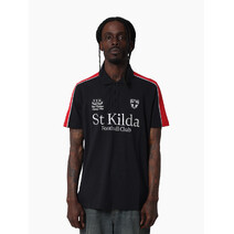 St Kilda Saints AFL Mens Multi Logo Polo