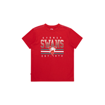 Sydney Swans AFL Youth Sketch Tee | Red