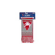 Sydney Swans AFL Adult Ugly Scarf | RED