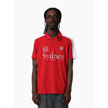 Sydney Swans AFL Mens Multi Logo Polo