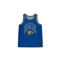 West Coast Eagles AFL Mens Basketball Singlet | Blue