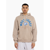 West Coast Eagles AFL Mens Hunter Hood | Vintage White