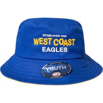 West Coast Eagles AFL Youth Graphic Bucket Hat