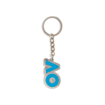 AO 2025 Blue Logo Keyring