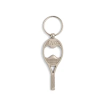 AO 2025 Silver Racquet Bottle Opener Keyring
