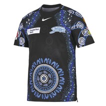 Adelaide Strikers Mens Nike Promo Match Indigenous Ss Jersey Home
