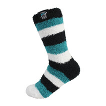 AFL 1PR Bed Socks Port Adelaide Power
