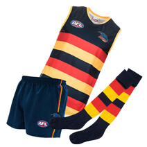 Adelaide Crows AusKick Pack (Guernsey, Short and Socks)