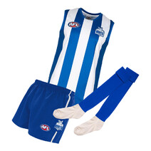 North Melbourne Kanagroos AusKick Pack (Guernsey, Short and Socks)